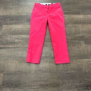 BODEN Pink Cropped Pants Size 6